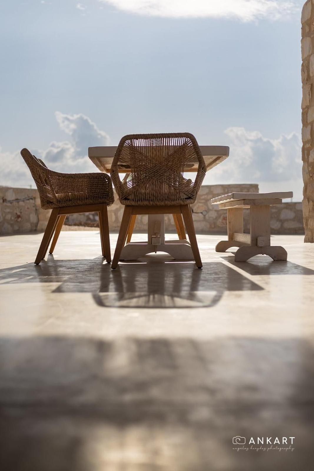 Aegean Feelings Villa ปิโซ ลิวาดิ ภายนอก รูปภาพ