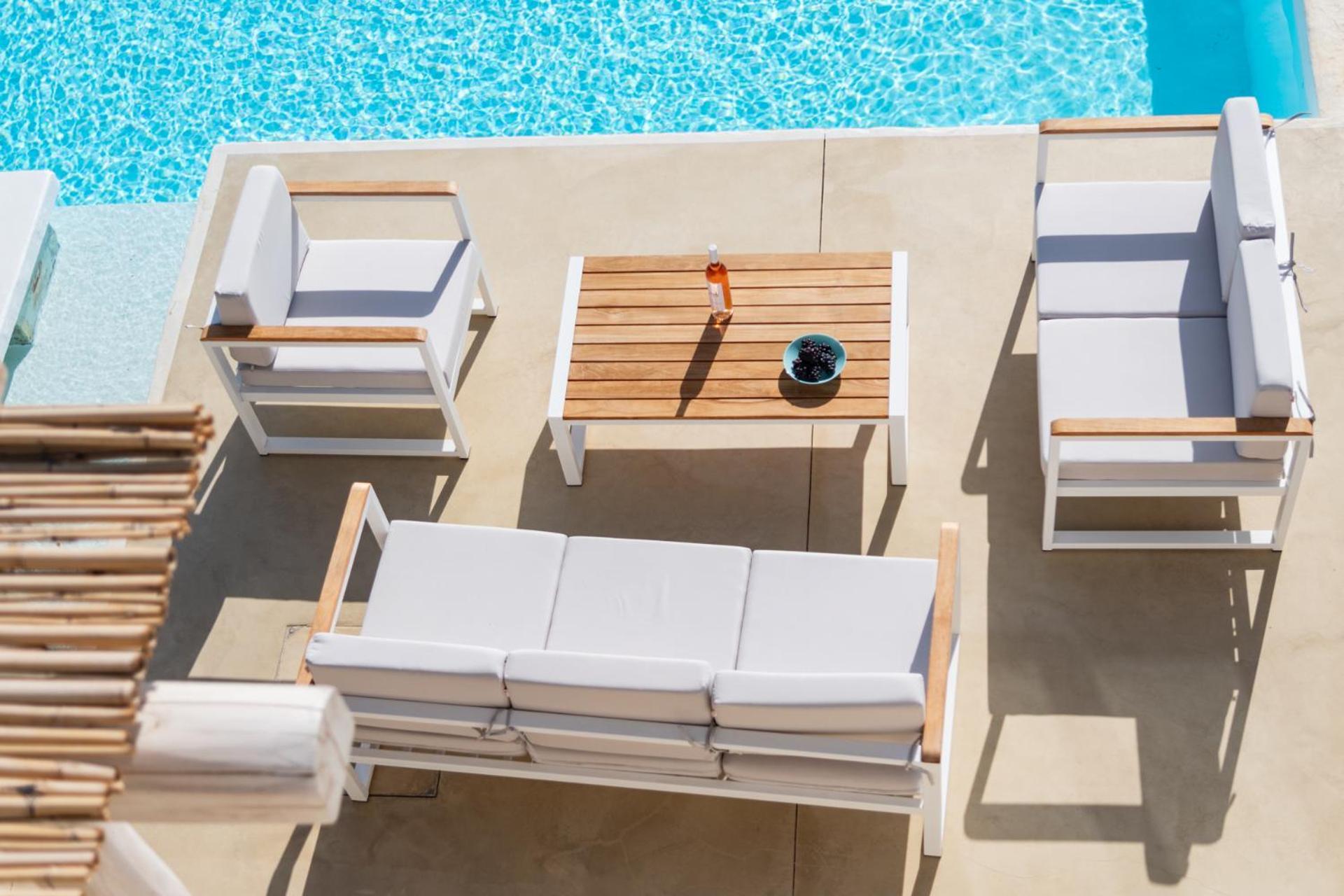 Aegean Feelings Villa ปิโซ ลิวาดิ ภายนอก รูปภาพ