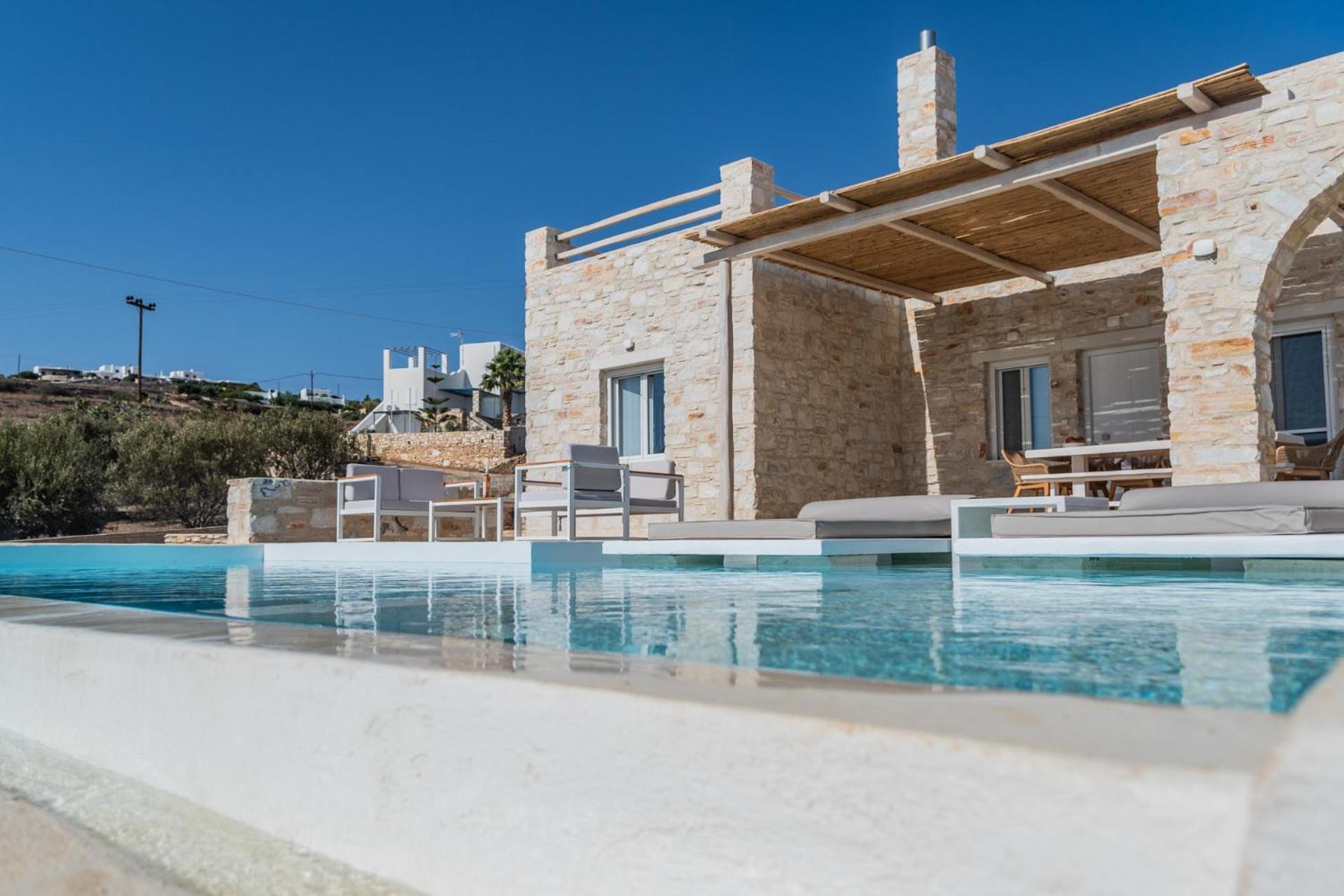 Aegean Feelings Villa ปิโซ ลิวาดิ ภายนอก รูปภาพ