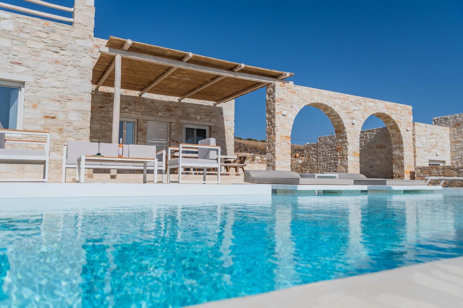 Aegean Feelings Villa ปิโซ ลิวาดิ ภายนอก รูปภาพ