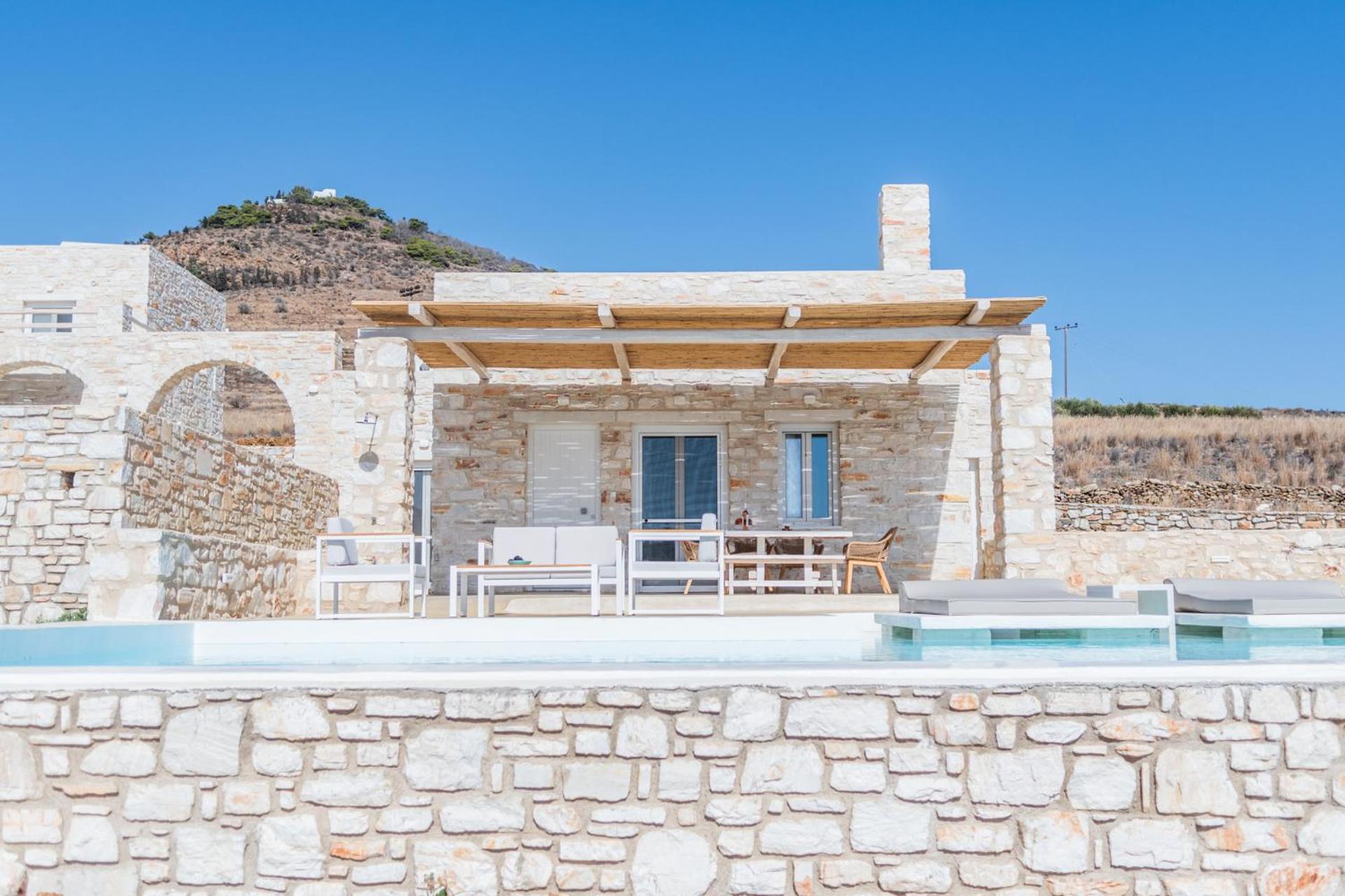 Aegean Feelings Villa ปิโซ ลิวาดิ ภายนอก รูปภาพ