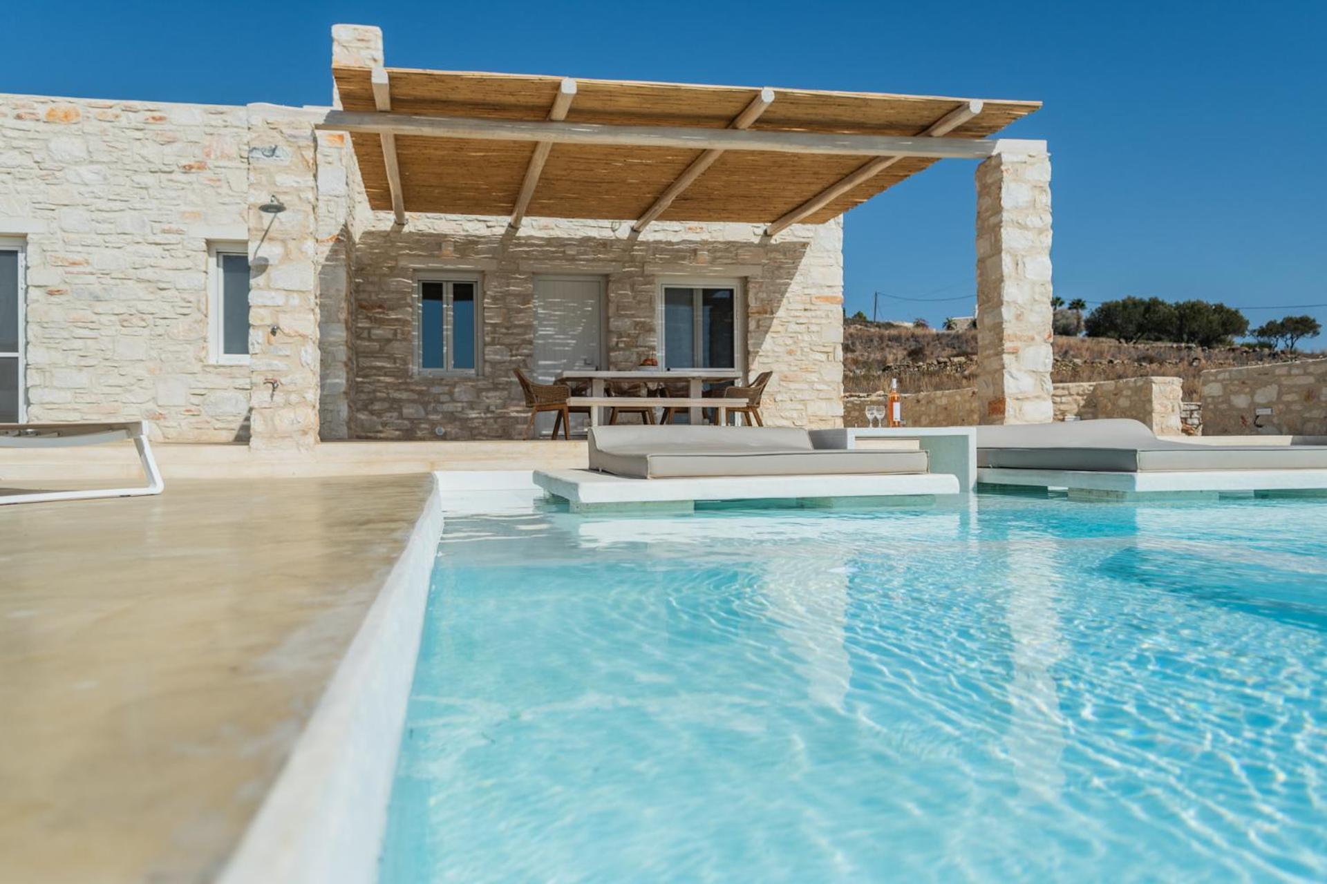 Aegean Feelings Villa ปิโซ ลิวาดิ ภายนอก รูปภาพ